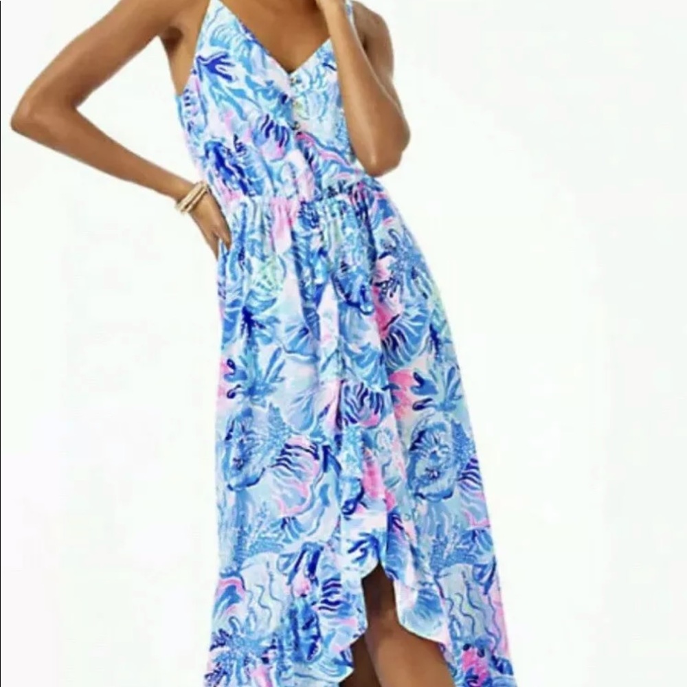 ISO Lilly Pulitzer Mareena maxi size small